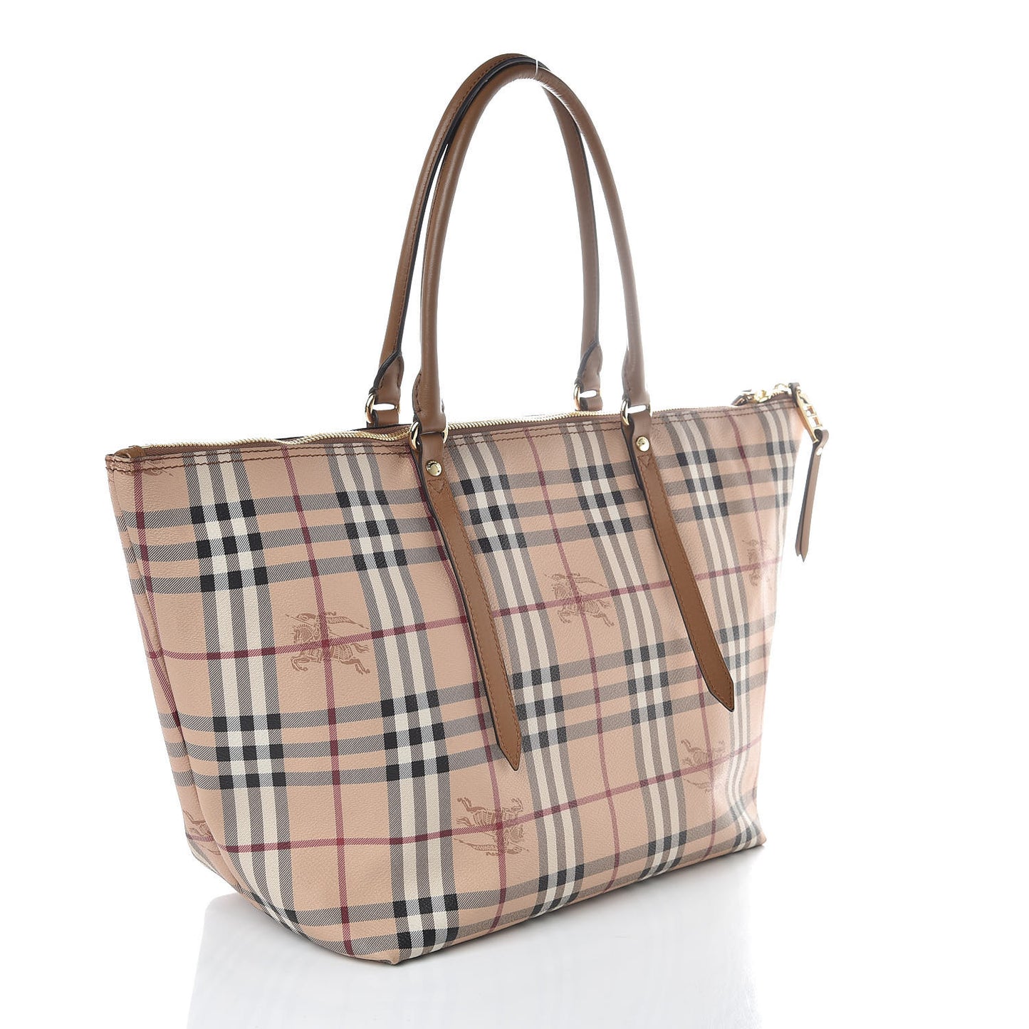 Haymarket Check Medium Salisbury Tote Camel