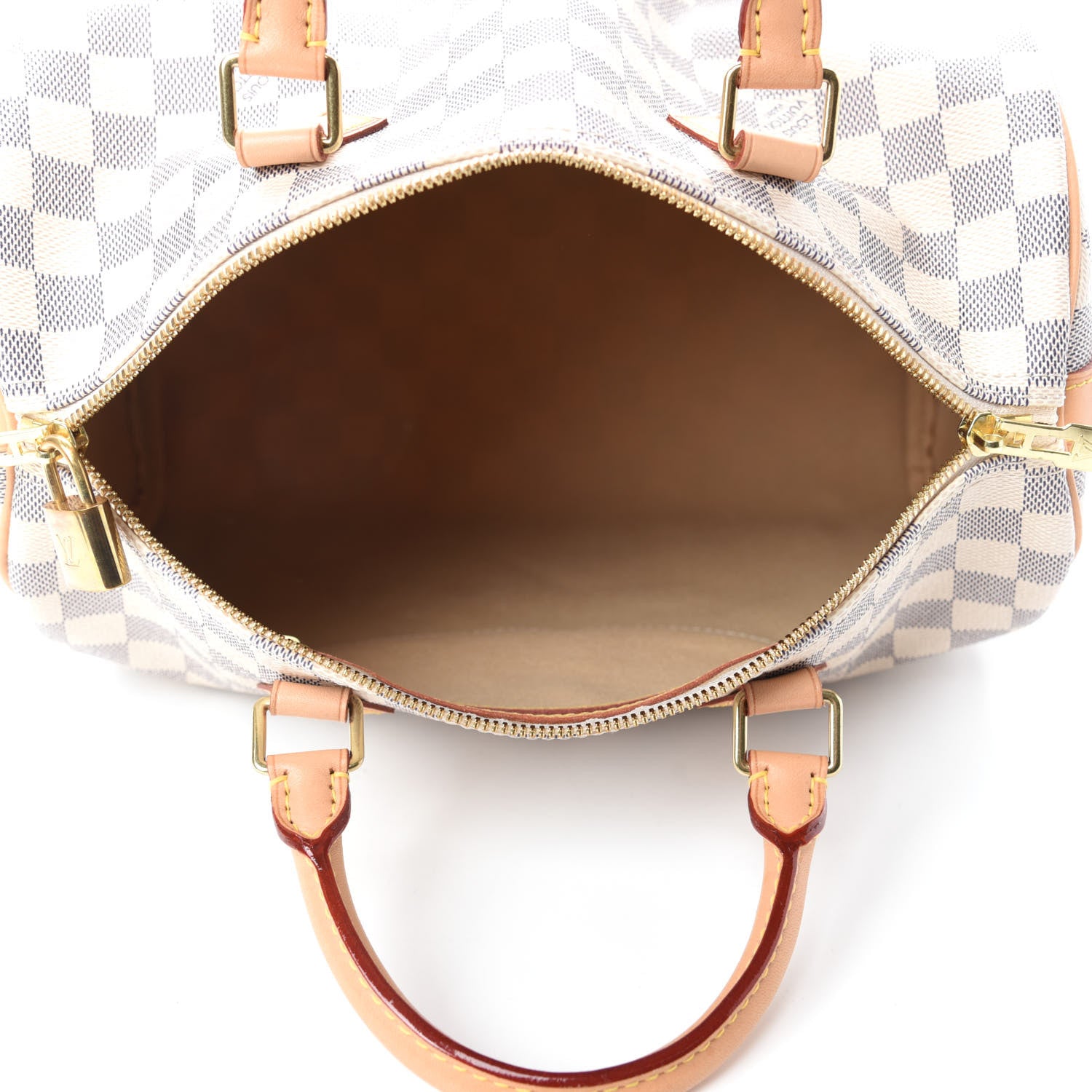 Louis Vuitton Damier Azur Speedy Bandouliere 30 5 of 11