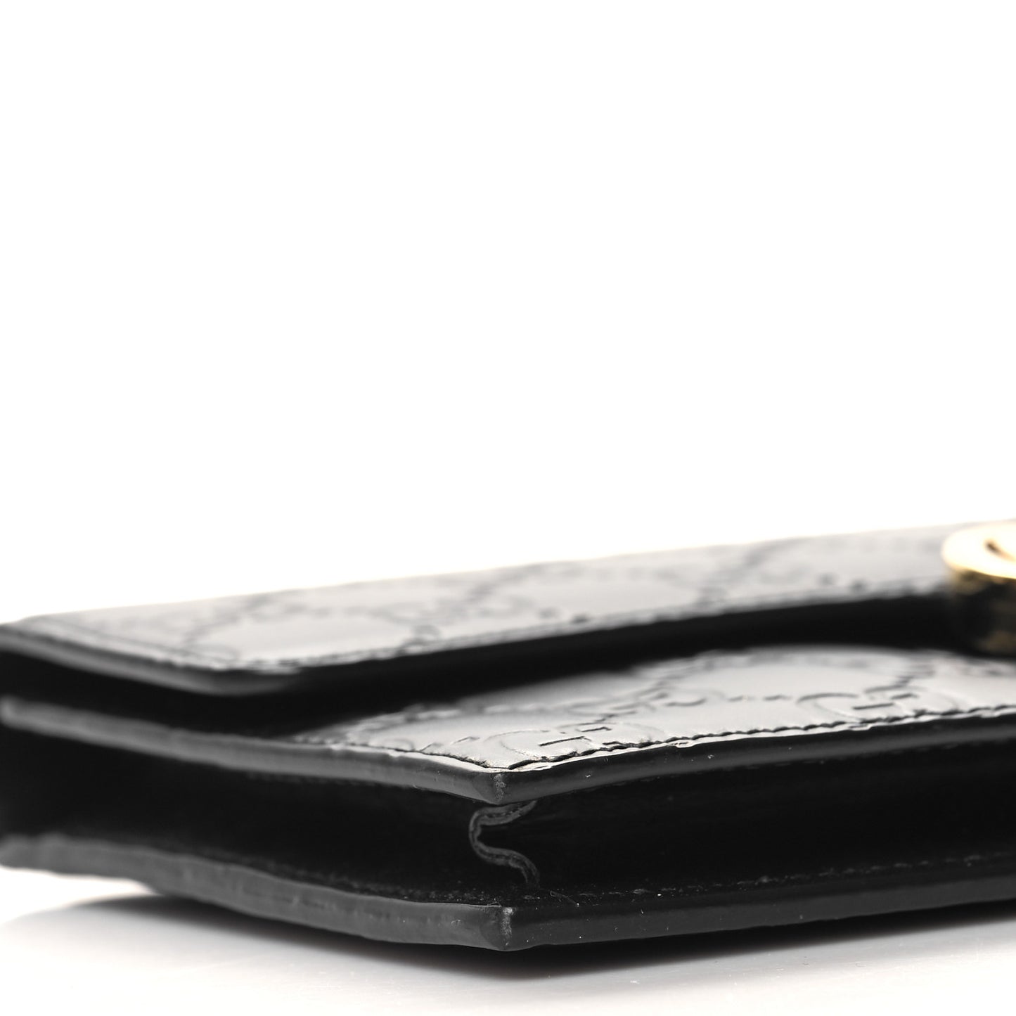 Guccissima Icon Chain Wallet Black