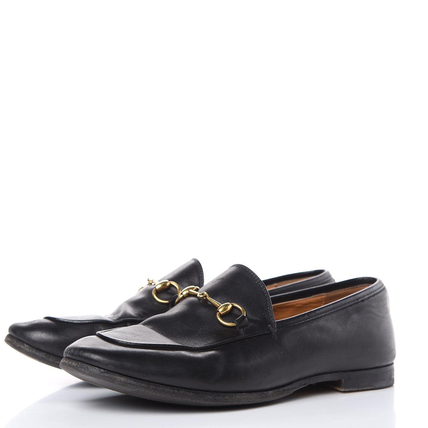Calfskin Womens Jordaan Loafers 38 Black