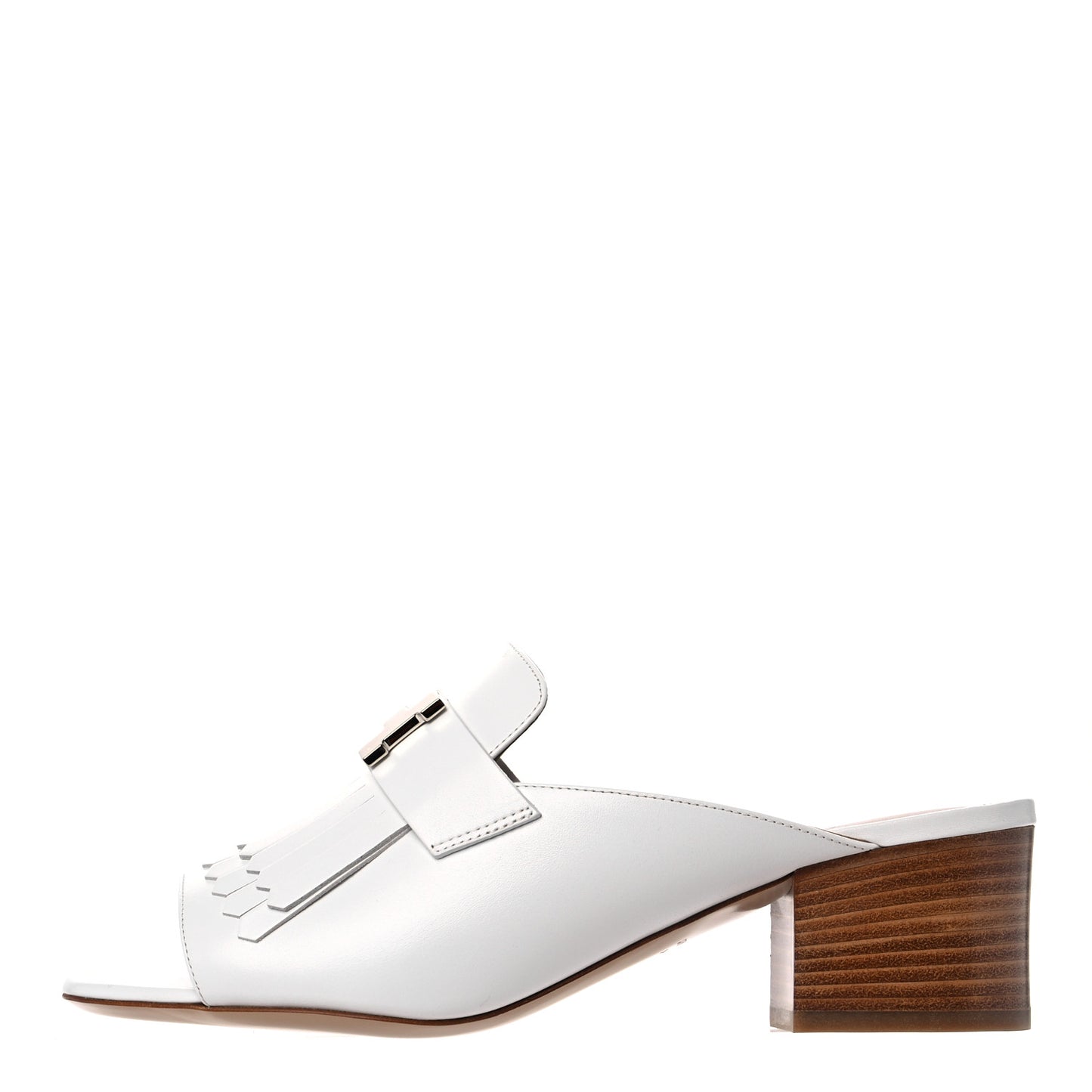 Calfskin Alma Mules 37.5 White