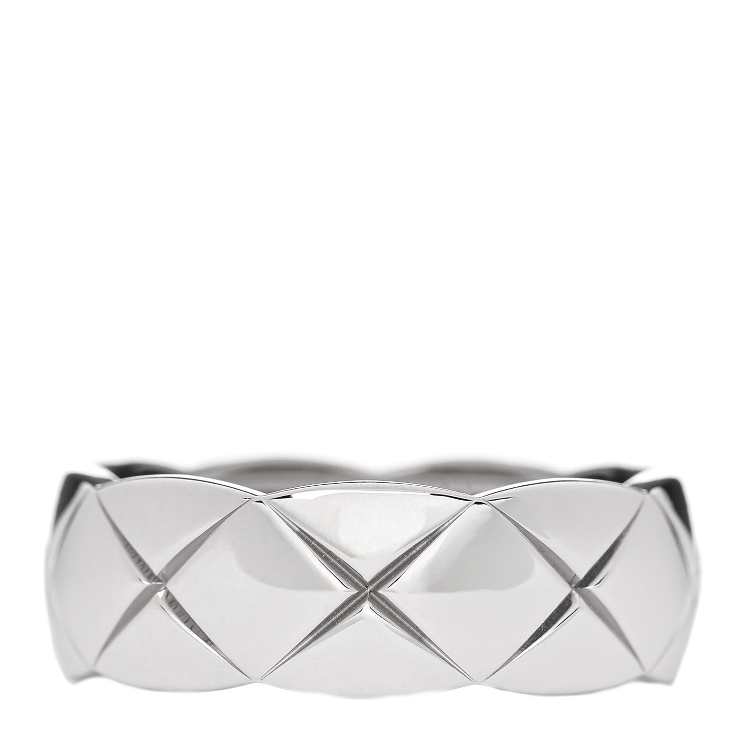 18K White Gold Small Coco Crush Ring 53 6.5