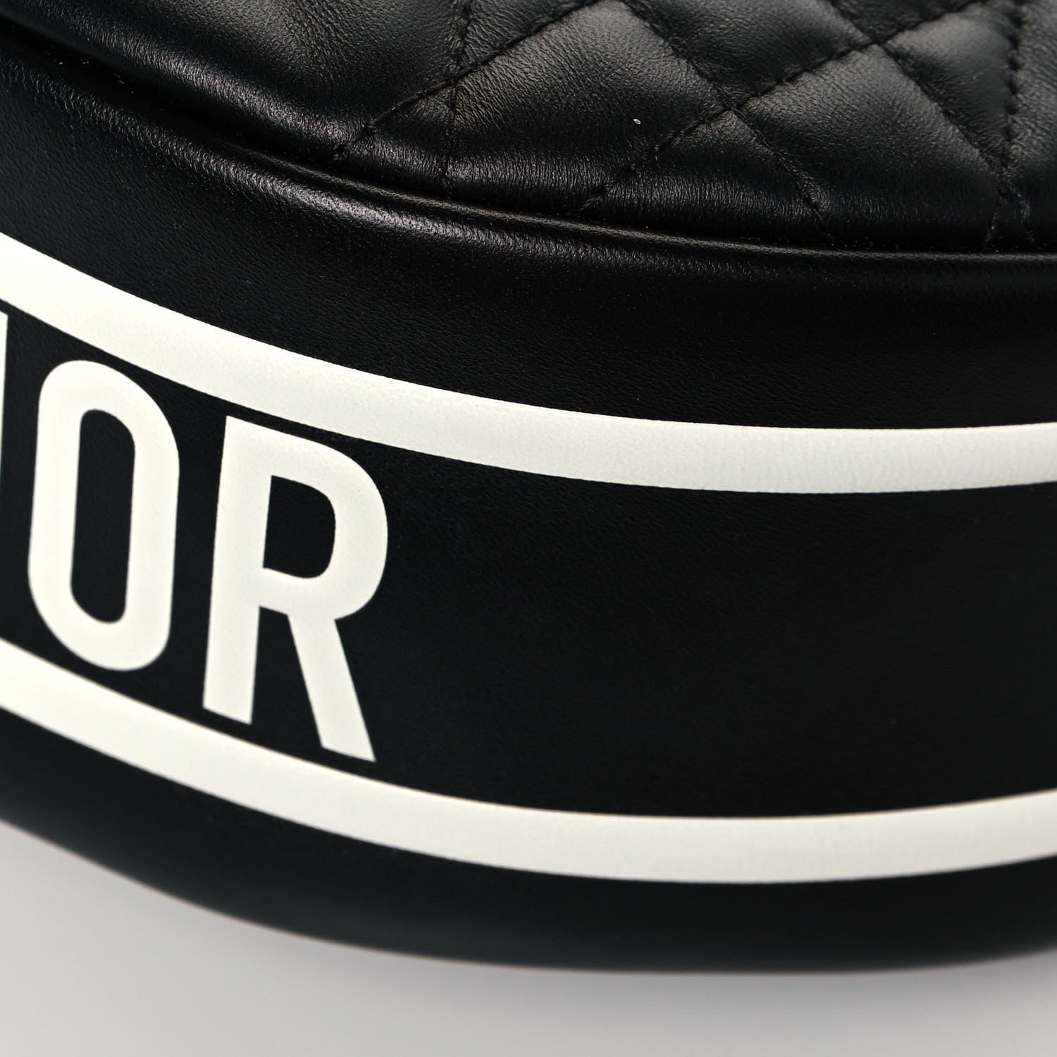 Christian Dior Lambskin Cannage Medium Dior Vibe Hobo Bag Black 9 of 12