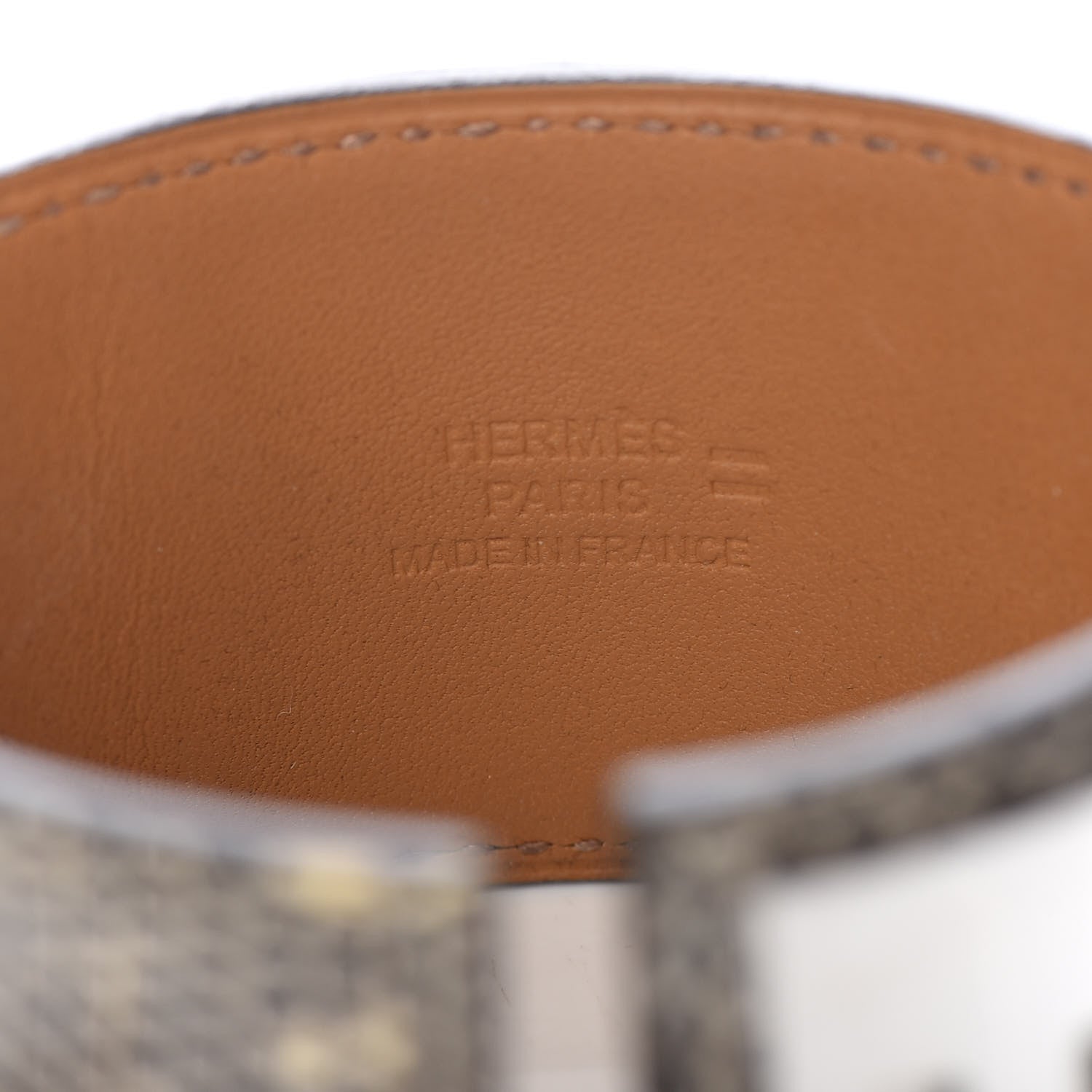 Hermes Lizard Collier De Chien CDC Bracelet S Ombre 5 of 7