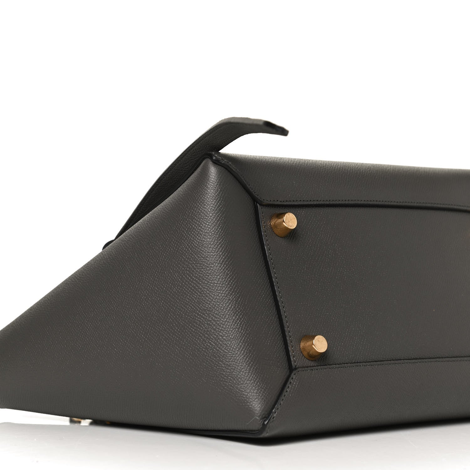Celine Grained Calfskin Mini Belt Bag Grey 10 of 13