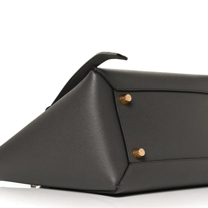 Celine Grained Calfskin Mini Belt Bag Grey 10 of 13