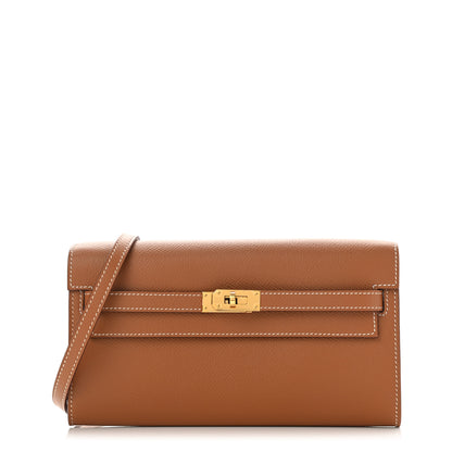 Hermes Epsom Kelly Wallet To Go Gold 1 of 7