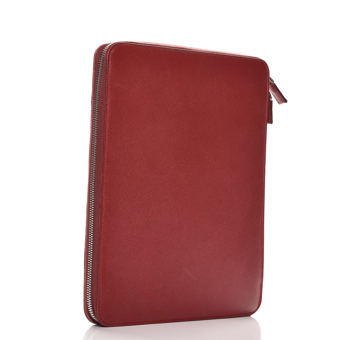 Saffiano Ipad Organizer Case Red