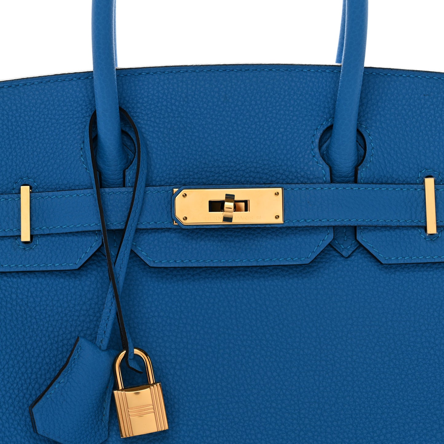 Togo Birkin 30 Bleu Zanzibar