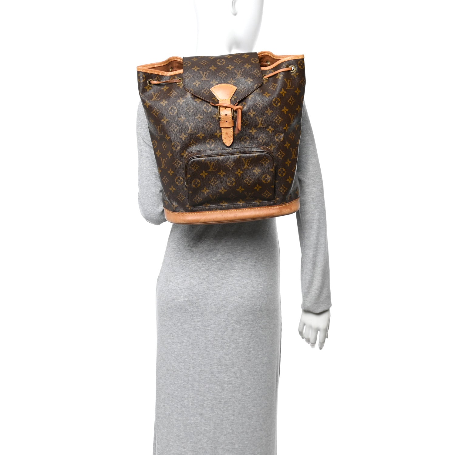 Louis Vuitton Monogram Montsouris GM Backpack 2 of 11