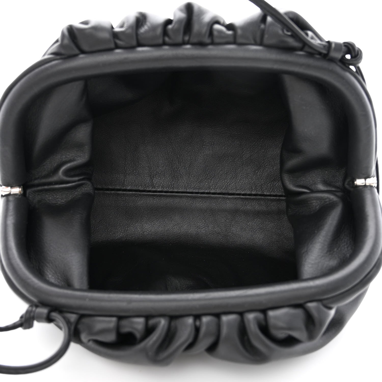 Bottega Veneta Butter Calfskin The Mini Pouch Black 5 of 10