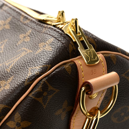 Louis Vuitton Monogram Keepall Bandouliere 55 11 of 11