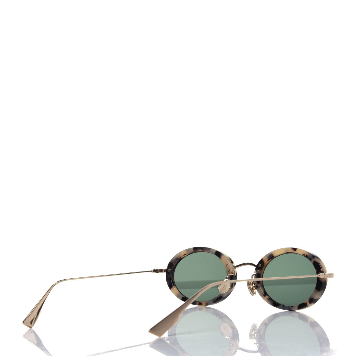 Christian Dior Hypnotic 2 Round Sunglasses Gold Tortoise 4 of 7
