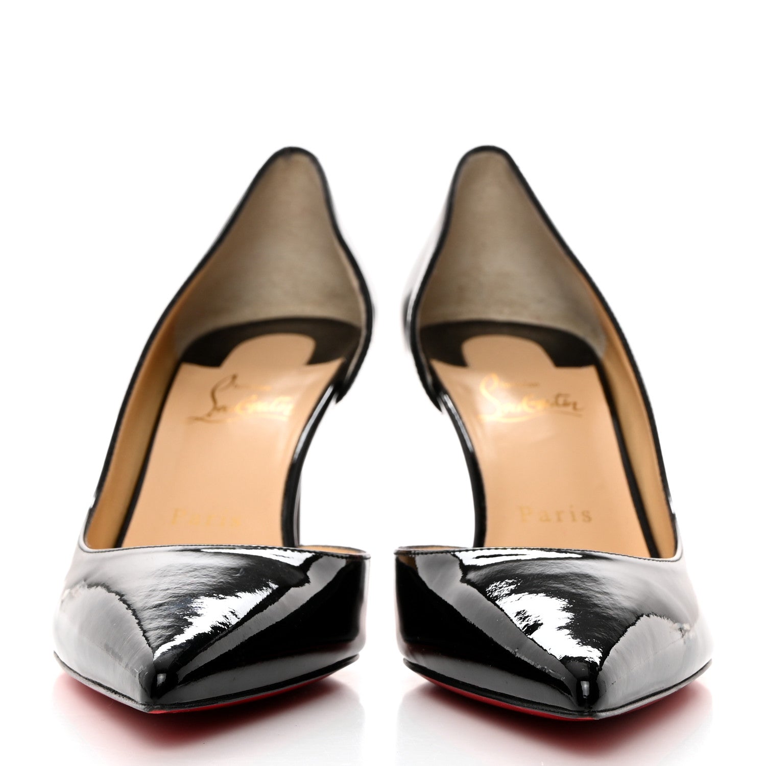 Christian Louboutin Patent Iriza 70 Pumps 39.5 Black 2 of 7