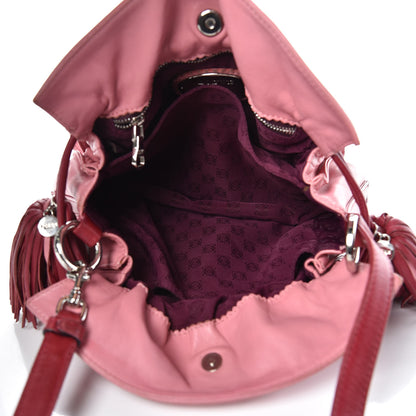 Loewe Calfskin Flamenco Shoulder Bag Pink 5 of 12