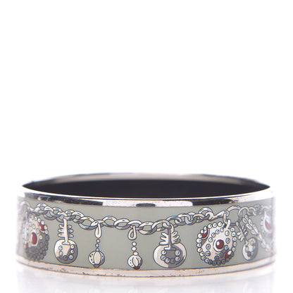 Hermes Enamel Printed Wide Bracelet 70 3 of 5
