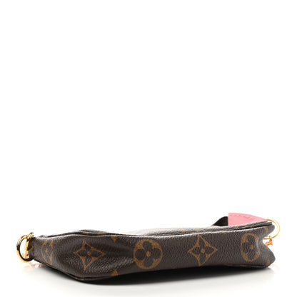 Louis Vuitton Monogram Illustre Mini Pochette Accessories Rose 4 of 7