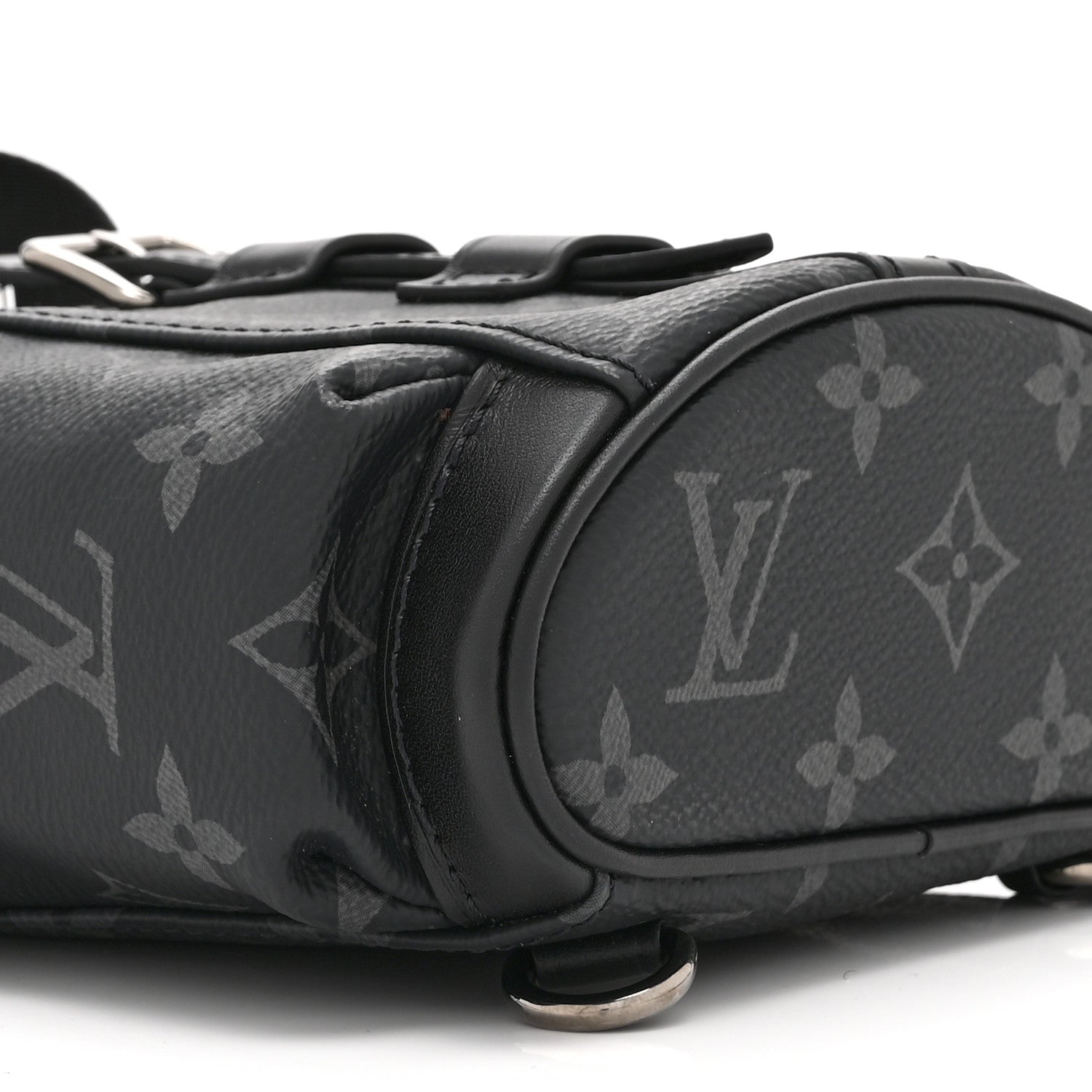 Louis Vuitton Monogram Eclipse Nano Christopher Backpack Black 8 of 9