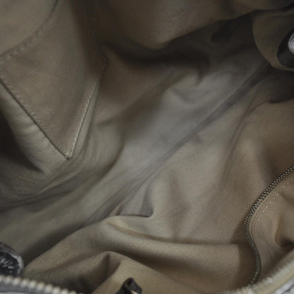 Chloe Leather Paddington Satchel Metallic Silver 6 of 9