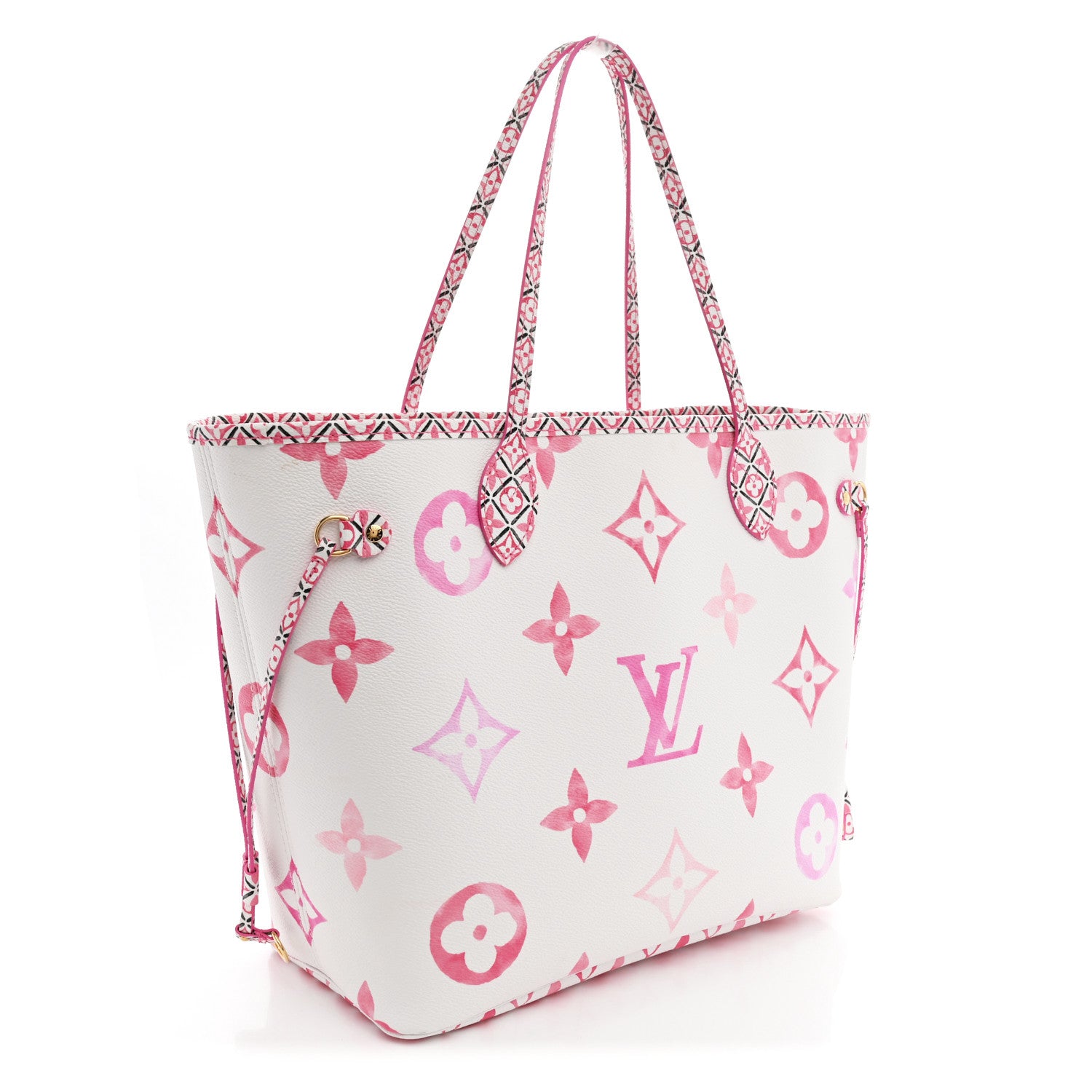 Louis Vuitton Monogram Giant By The Pool 2.0 Neverfull MM Rose 3 of 10