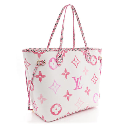 Louis Vuitton Monogram Giant By The Pool 2.0 Neverfull MM Rose 3 of 10