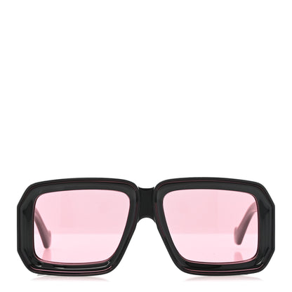 Loewe Acetate Paula's Ibiza Dive In Mask Sunglasses LW40064U Black Pink 2 of 8