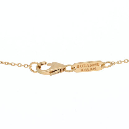 Suzanne Kalan 18K Yellow Gold Diamond Frenzy Bar Necklace 5 of 5