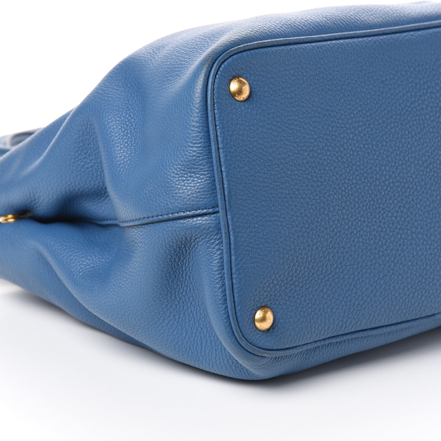 Vitello Daino Tote Cobalto