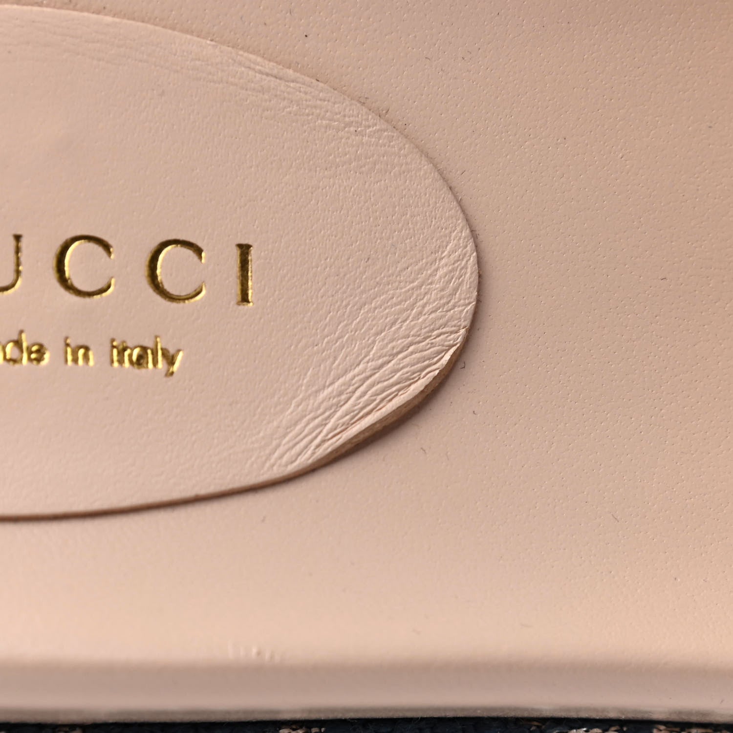 Gucci Canvas Lame GG Monogram Angelina Platform 55mm Slide Sandals 38 Blue Silver 10 of 10