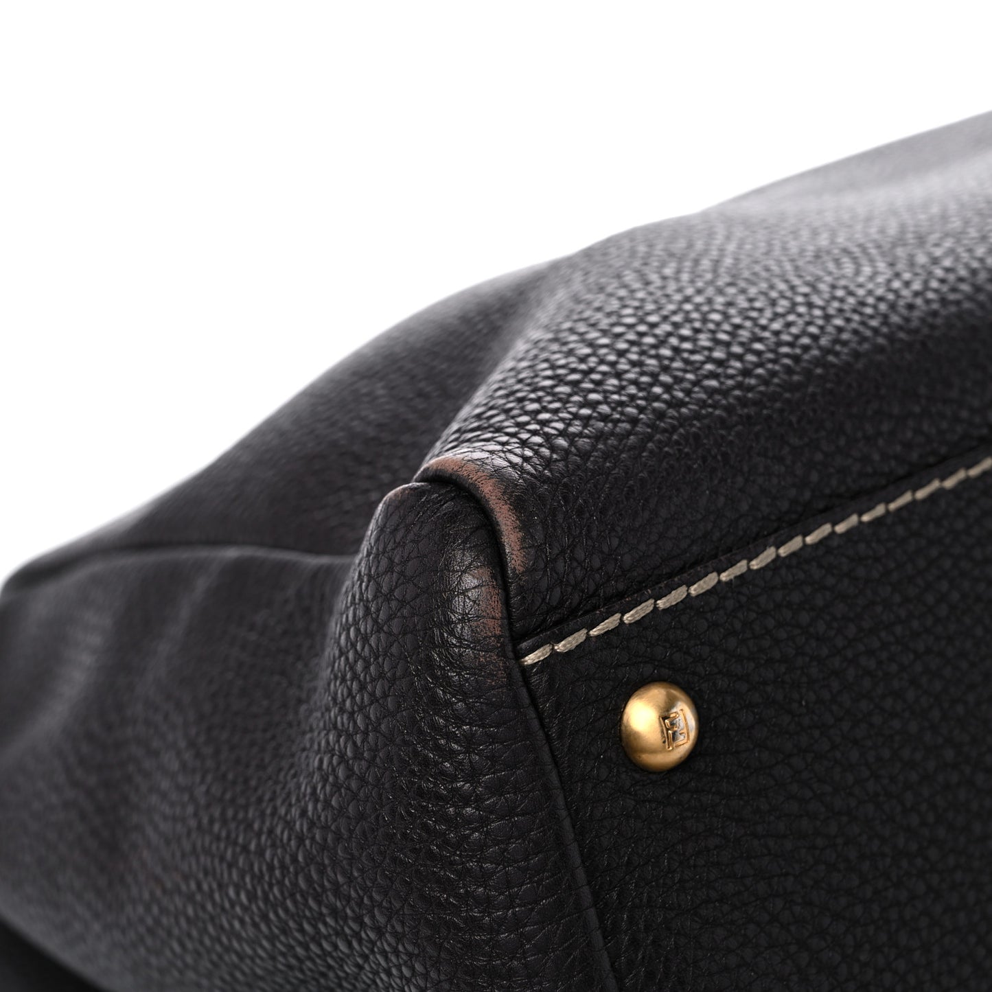 Cuoio Romano Selleria Large Peekaboo Iconic Satchel Moro