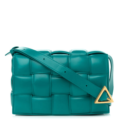 Bottega Veneta Nappa Maxi Intreccio Padded Cassette Crossbody Bag Mallard 1 of 10
