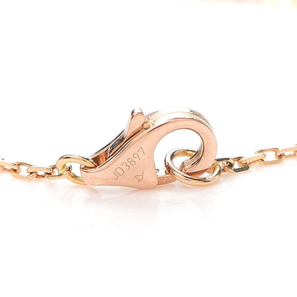 Cartier 18K Pink Yellow White Gold Trinity Heart Bracelet 5 of 5