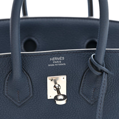 Hermes Togo Birkin 25 Bleu de Prusse 6 of 11