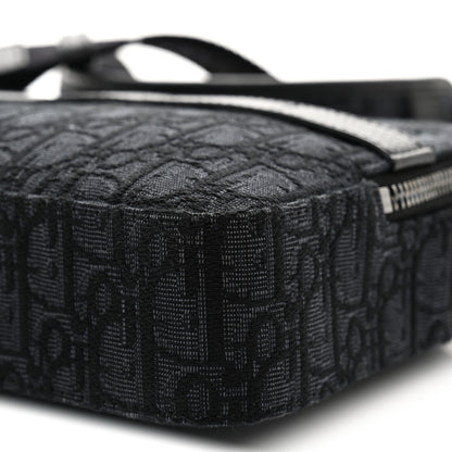 Christian Dior HOMME Oblique Safari Messenger Black 10 of 11