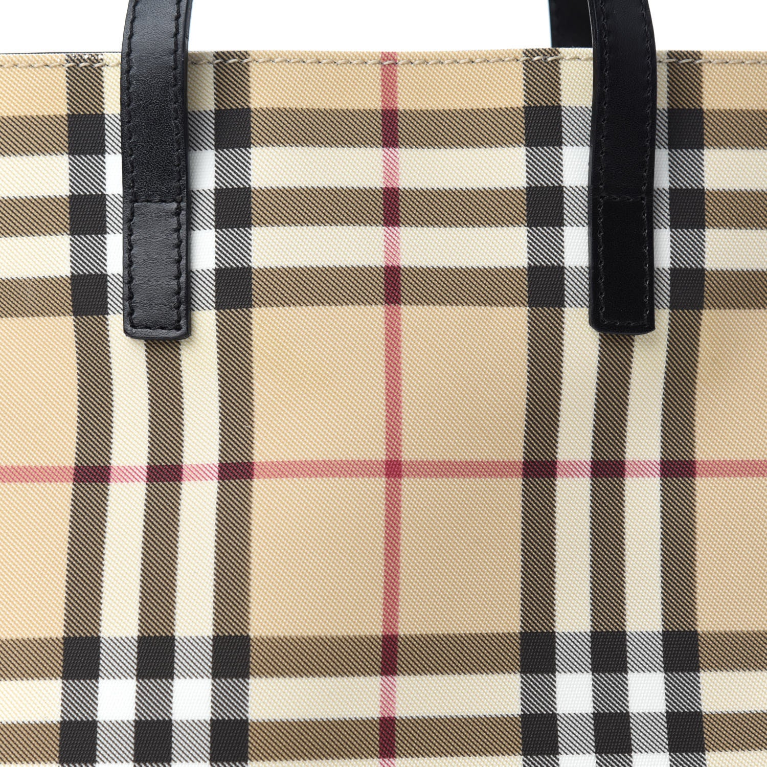 Burberry House Check Small Tote Black 10 of 10