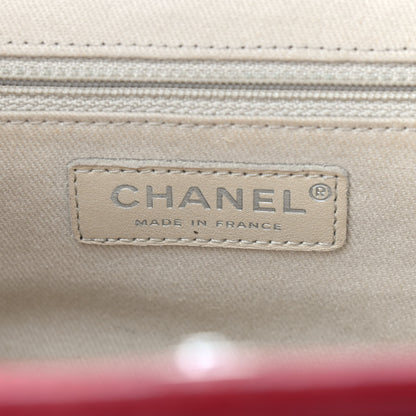 Chanel Caviar Quilted Timeless CC Shopping Tote Red 6 of 12