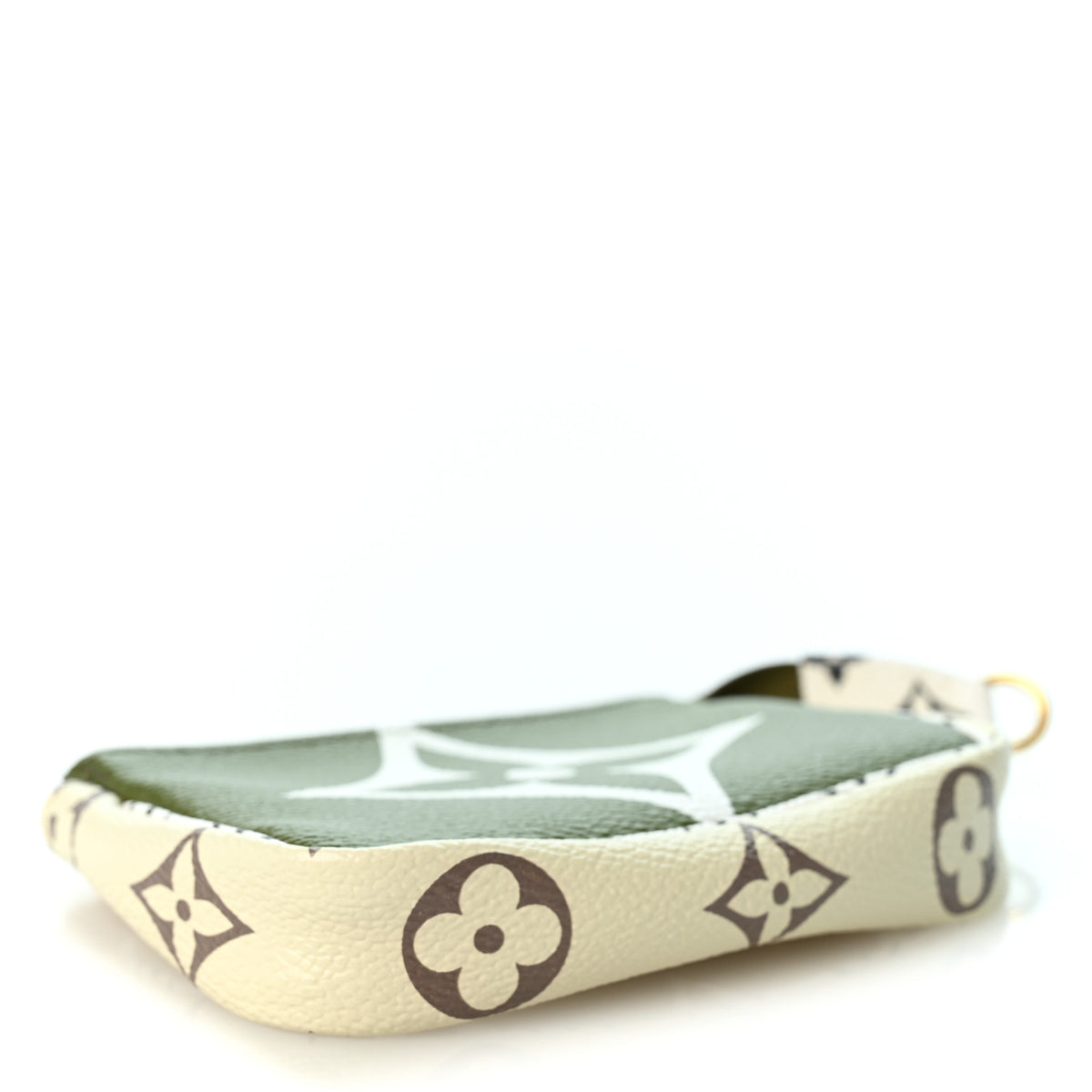 Louis Vuitton Monogram Giant Micro Pochette Accessories Kaki White 4 of 7