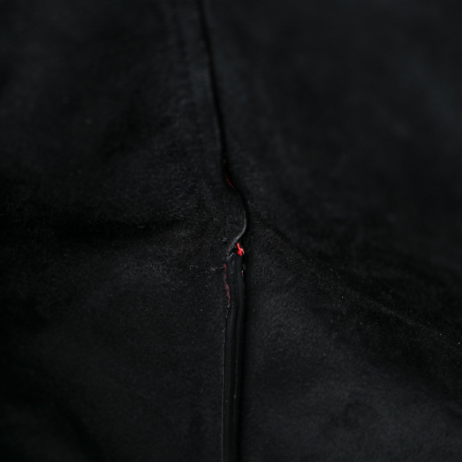 Saint Laurent Lambskin Teddy Drawstring Bag Eros Red 7 of 12