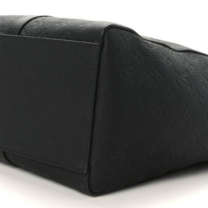 Louis Vuitton Taurillon Monogram Sac Plat 24H Black 8 of 8