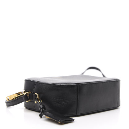 Saint Laurent Calfskin Small Classic Monogram Camera Bag Black 4 of 9