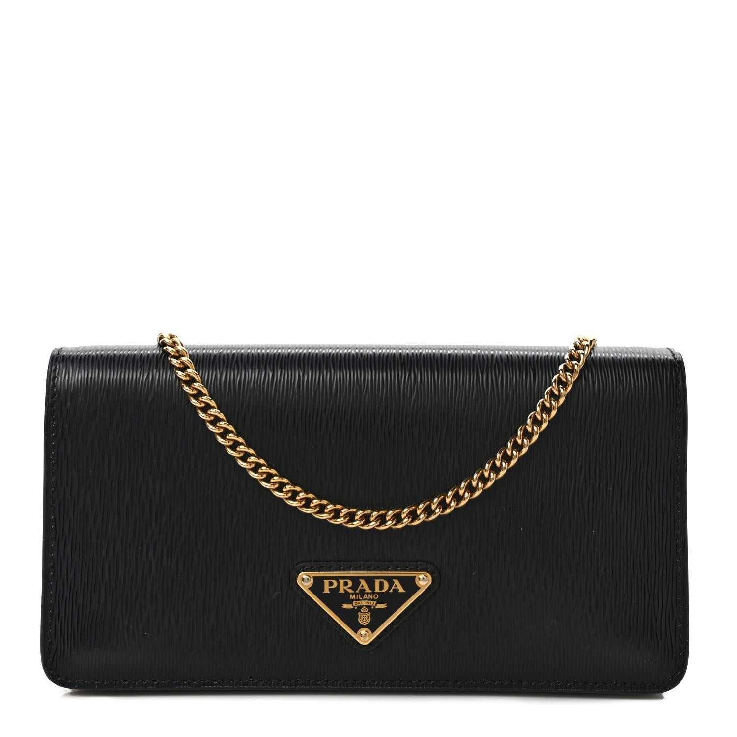 Prada Vitello Move Triangle Logo Miniborse Black 1 of 8