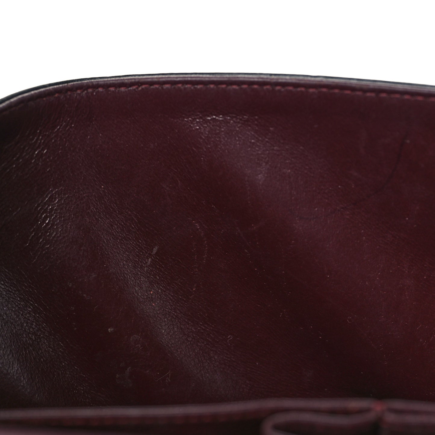 Lambskin Quilted Jumbo Double Flap Black