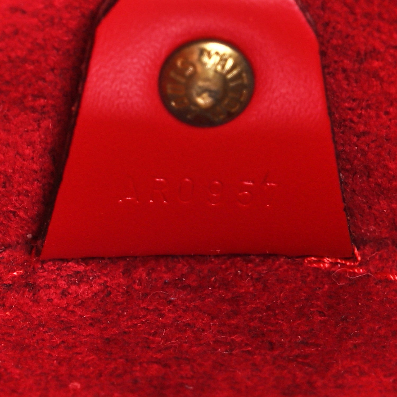 Louis Vuitton Epi Soufflot Castillan Red 7 of 12