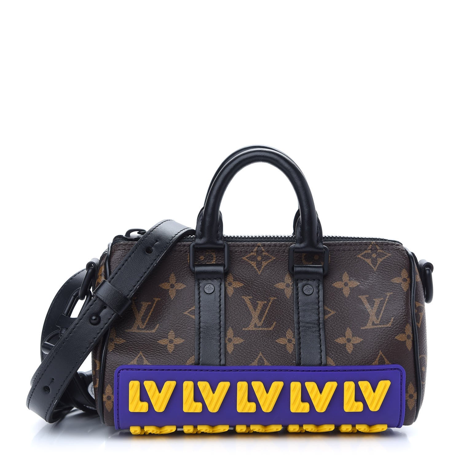 Louis Vuitton Monogram LV Rubber Keepall XS Multicolor 2 of 11