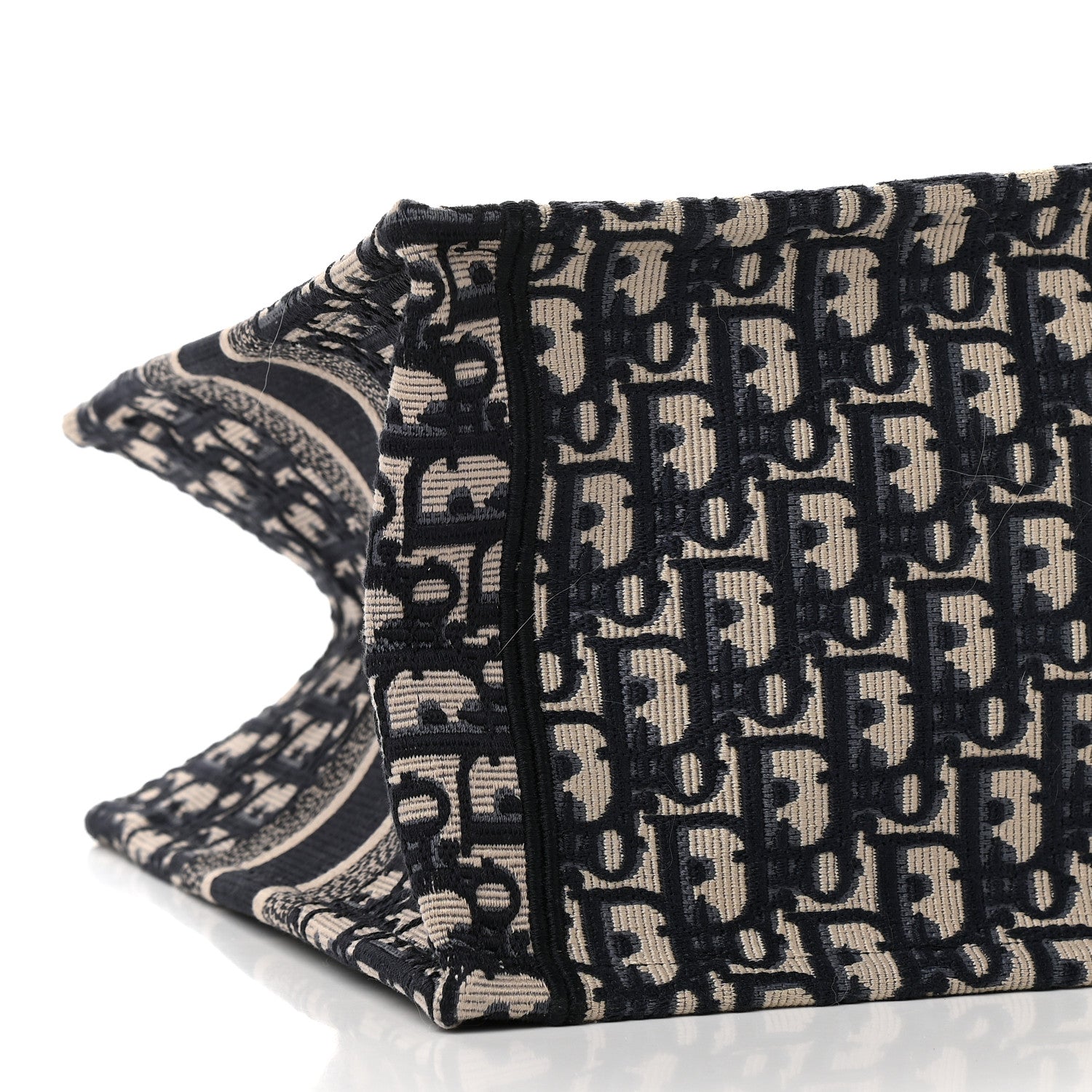 Christian Dior Oblique Medium Book Tote Blue Multicolor 8 of 9