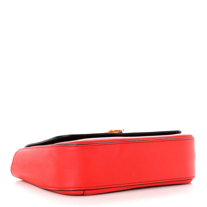 Versace Vitello Virtus Mini Chain Bag Eros Flame Red 4 of 11