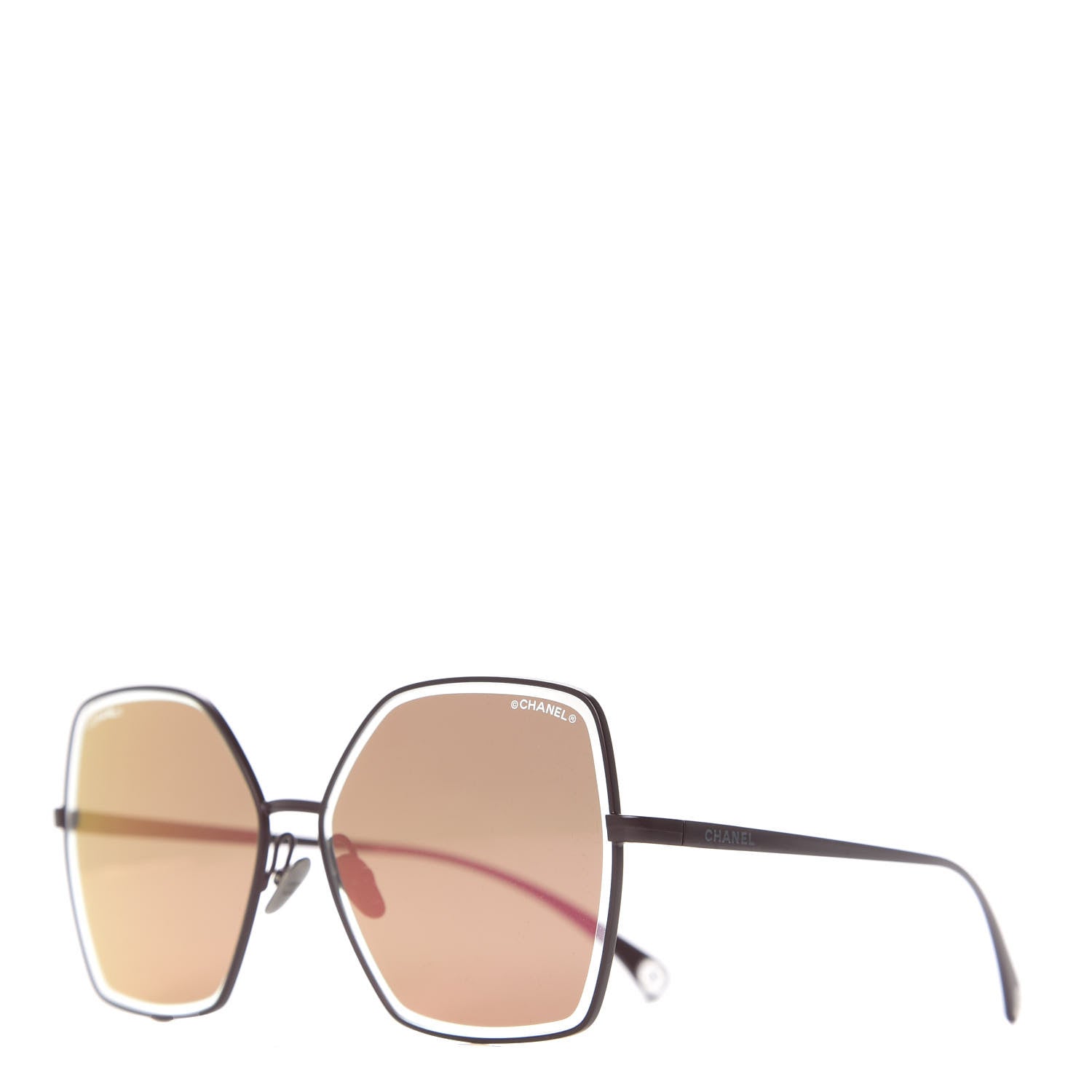 Chanel Butterfly Sunglasses 4262 Gold 1 of 8