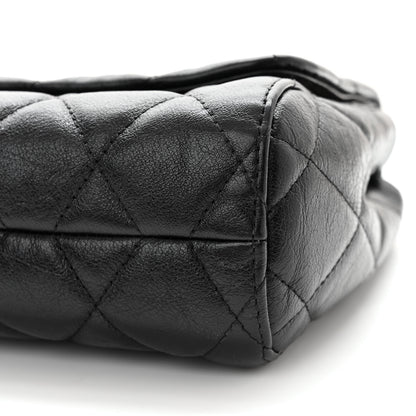 Mulberry Shiny Buffalo Medium Lily Flap Black 9 of 9