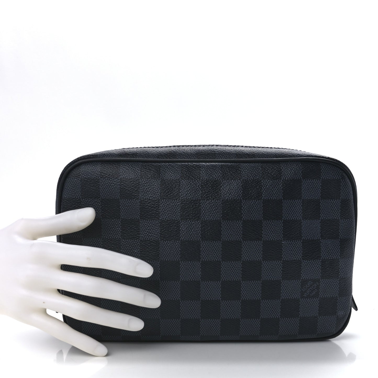 Damier Graphite Toilet Pouch GM
