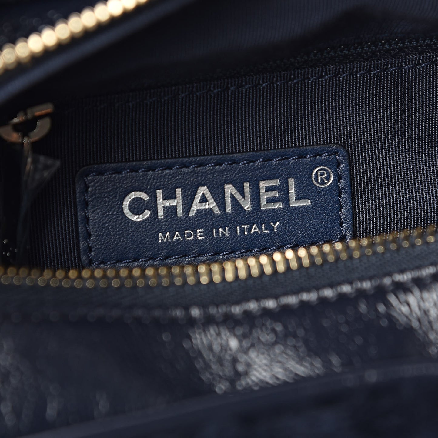Shearling Small Gabrielle Hobo Navy